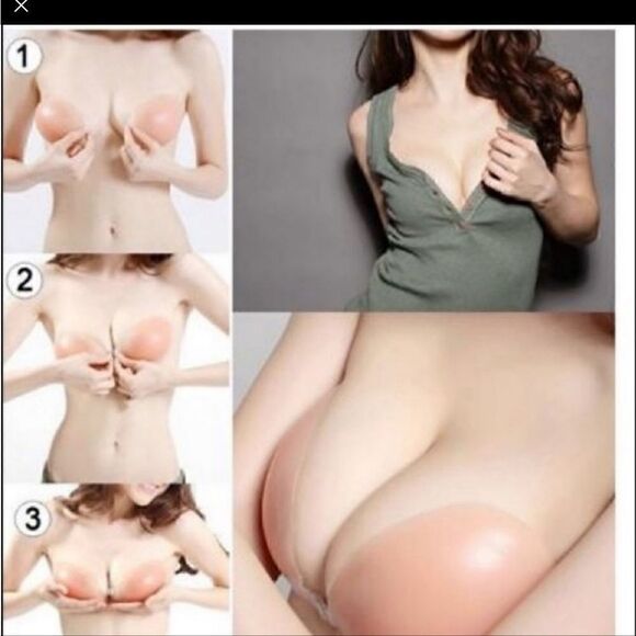 Strapless backless adhesive bra - Picture 2 of 5